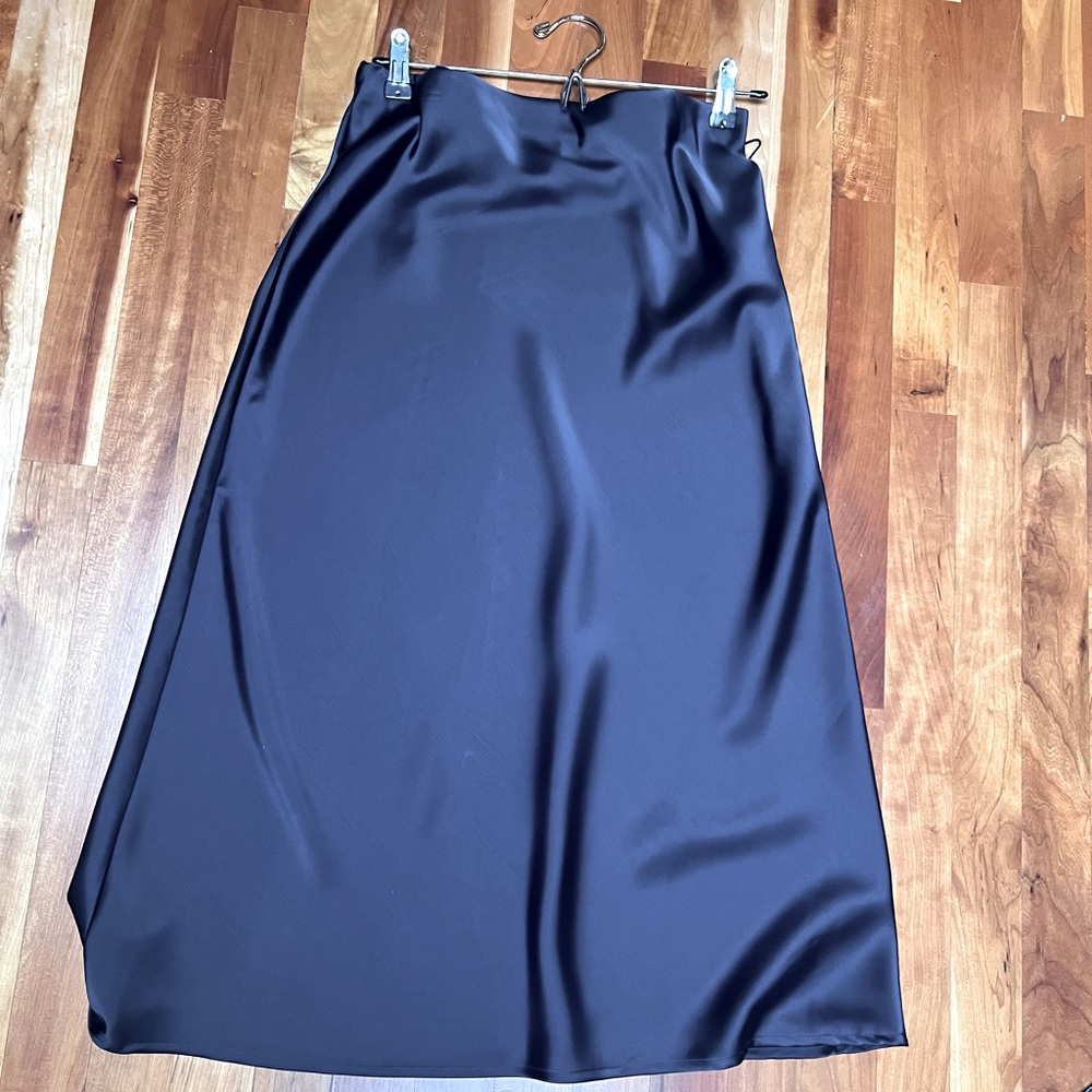 Rachel Zoe Satin A line Skirt NWT